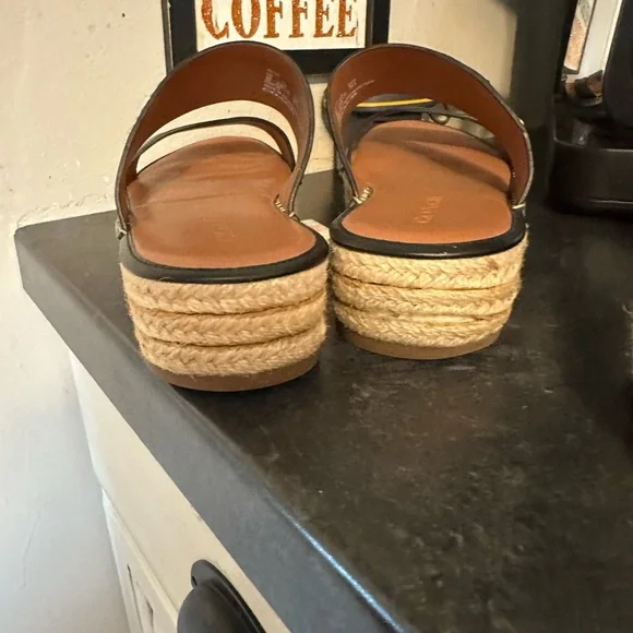 Coach Black Slide Sandals - Picture 7 of 7